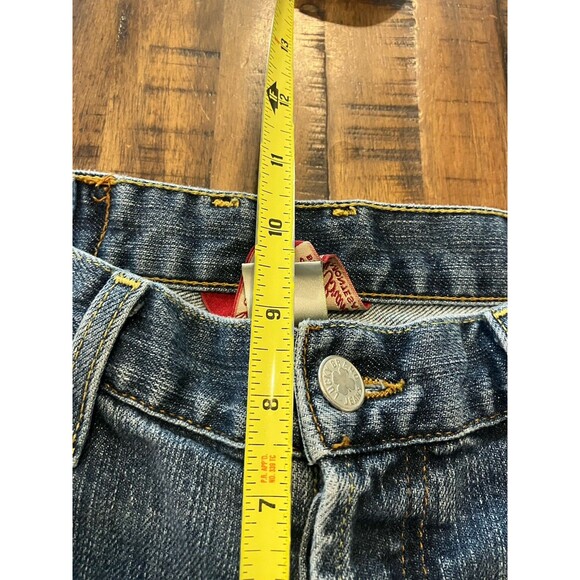 Lucky Brand Bootcut Jeans Womens Size 4/27 Long Inseam Button Fly - Picture 9 of 10